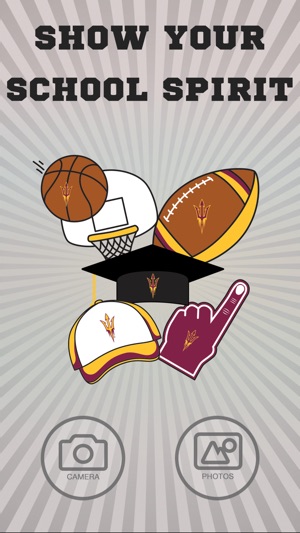 Arizona State Sun Devils PLUS Selfie Stickers(圖1)-速報App