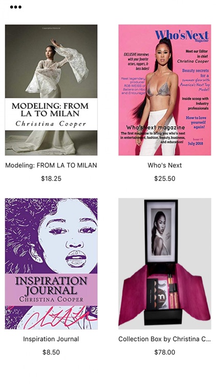 Christina Cooper App