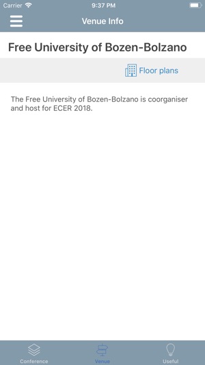 ECER 2018, Bolzano(圖3)-速報App