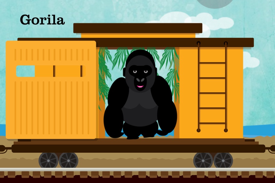 Peek-a-Zoo Train: Toddler Fun screenshot 3