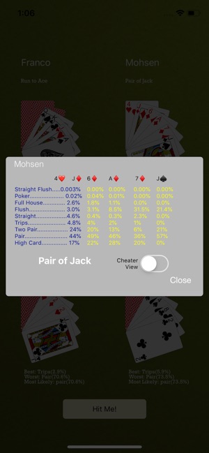 Odds4Poker - 7-Card Stud(圖5)-速報App