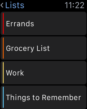 ‎Listaway: To Do List & Errands Screenshot