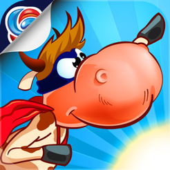 ‎Supercow: funny farm arcade platformer