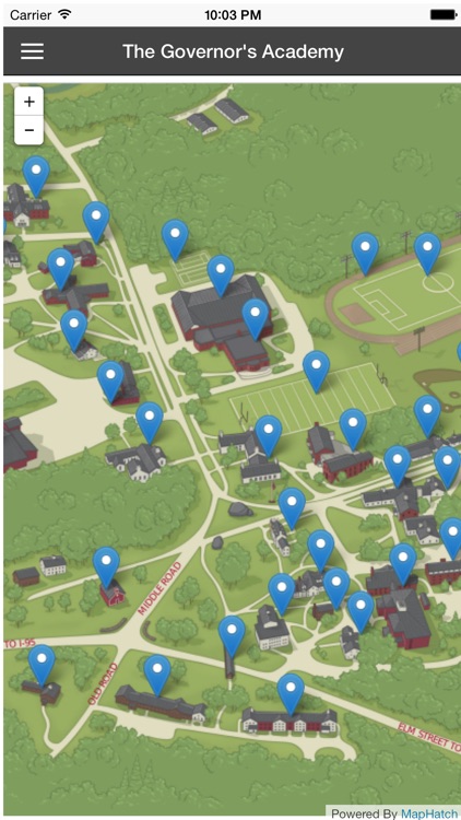 Governor's Academy Map