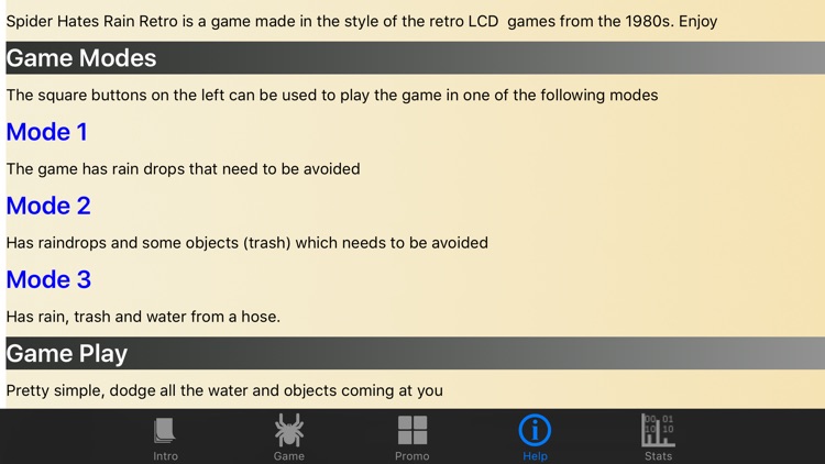 Spider Hates Rain Retro screenshot-3