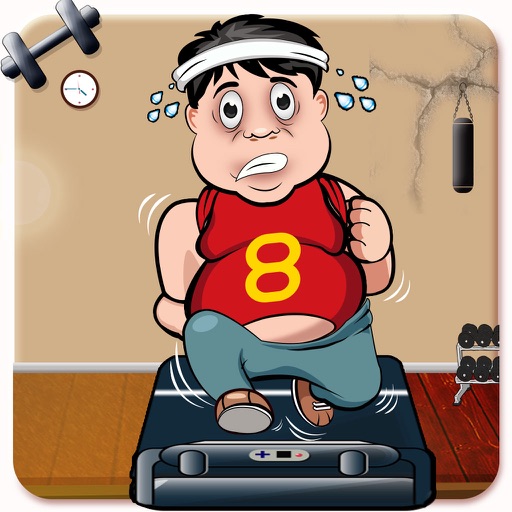 Fit Fat Fun – Do heavy exercises and make the chubby character look smart