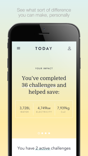 TODAY - Daily Eco Impact Track