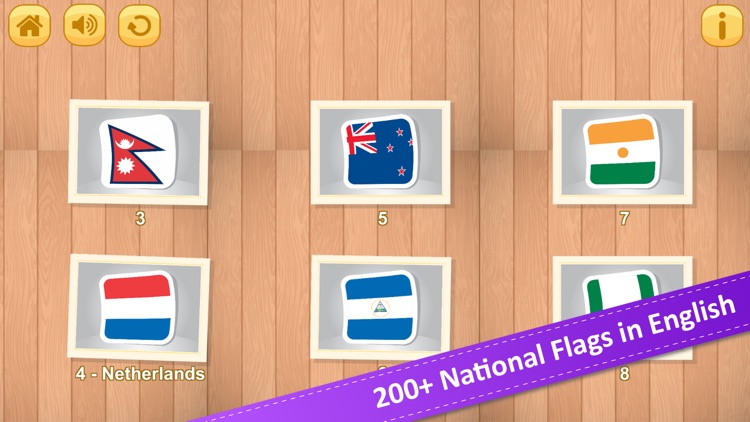 Jigsaw Puzzle National Flag SZ screenshot-3