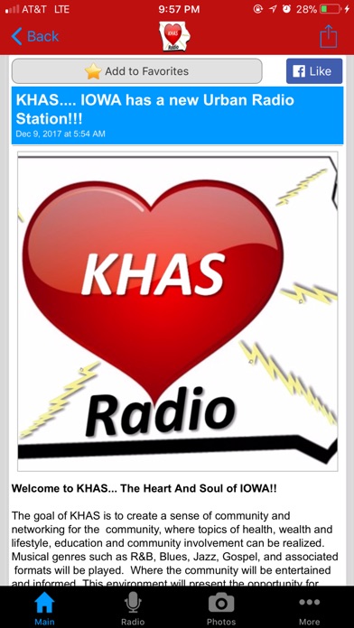 KHAS Radio - Afrocentric Music screenshot 3