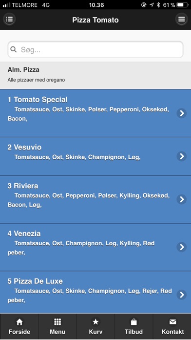 Pizza Tomato - Odense screenshot 3
