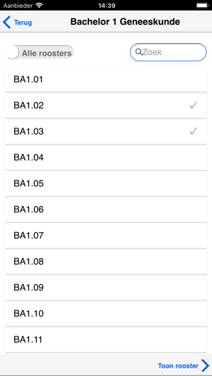 ErasmusMC Onderwijsrooster(圖2)-速報App