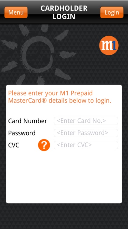 M1 Prepaid MasterCard