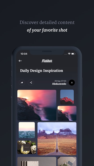 Flatun - Creative News screenshot 3