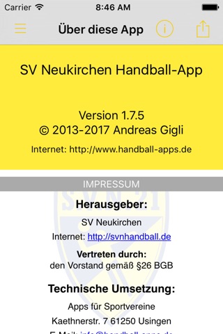 SV Neukirchen Handball screenshot 4