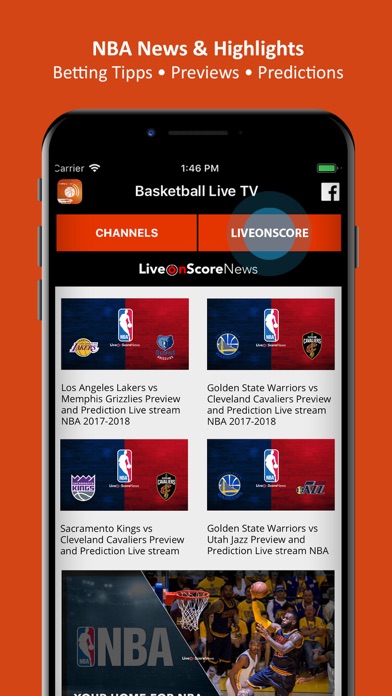 Basketball TV Live - NBA TV screenshot 2