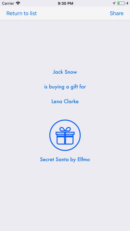 Secret Santa Generator Elfmo screenshot-4