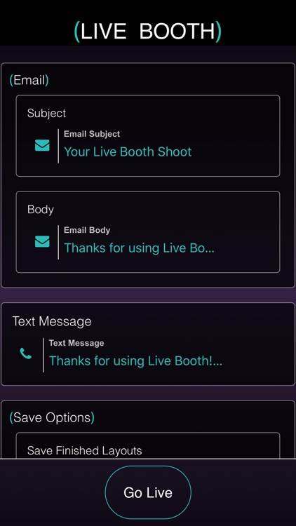 (Live Booth) Photo + Video