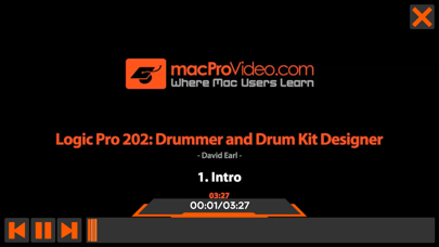 How to cancel & delete Drummer Course For Logic Pro X from iphone & ipad 4