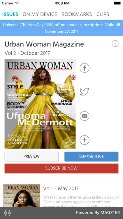 Urban Woman Magazine