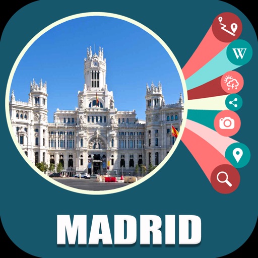 Madrid Spain TravelMap Offline icon