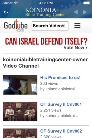 Koinonia Bible Training Center screenshot 3