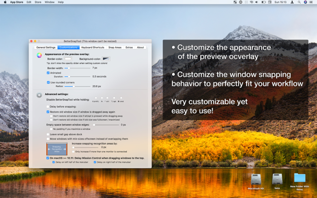 ‎BetterSnapTool Screenshot