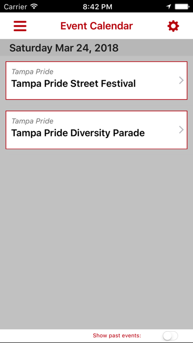 Tampa Pride screenshot 2