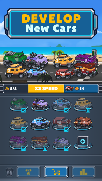 Auto Cruise - Idle Car Merger screenshot 2