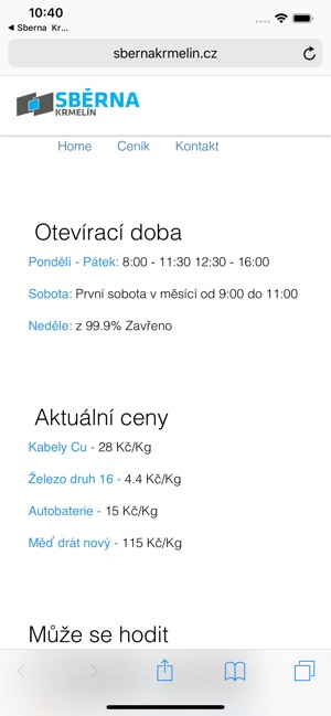 Sběrna Ceník(圖3)-速報App