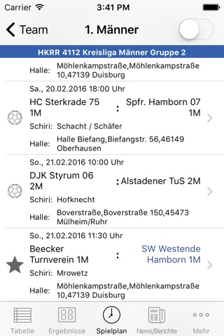 Schwarz-Weiss Westende Hamborn screenshot 2