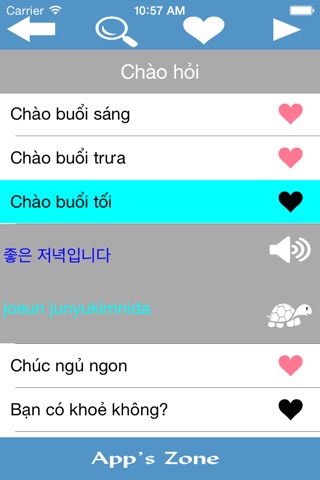 Học Tiếng Hàn Quốc Giao Tiếp screenshot 2