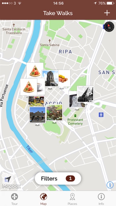 Take Walks: Guide to Rome screenshot 2