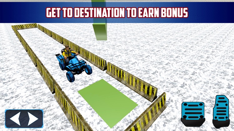 Snow Bike Parking 3D Extreme Mountain Simulator