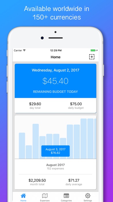nomad budget travel budget trip expense tracker app price drops