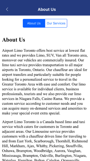 Airport Limo Taxi Toronto(圖2)-速報App