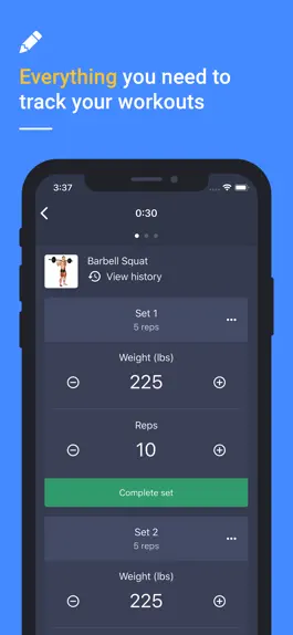 Game screenshot Strength Training & Gym Log mod apk