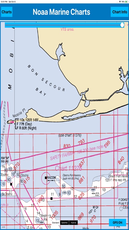 USA Marine Charts NOAA MGR screenshot-3