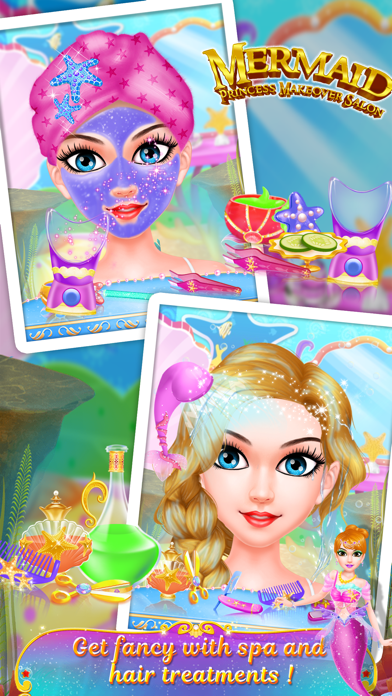 Princess Mermaid Makeup screenshot 4