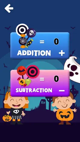 Game screenshot Halloween Math Game 1st Grade apk