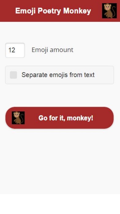 Emoji Poetry Monkey screenshot 4