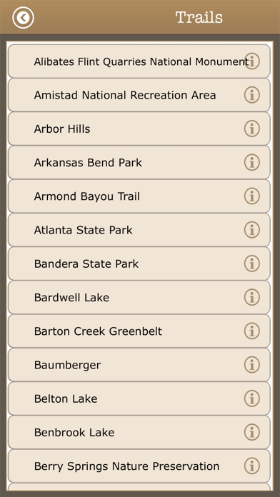 Texas - Camps & Trails,Parks screenshot 4