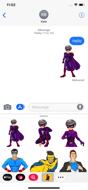 Comic Superhero Stickers(圖1)-速報App