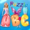 This free educational game is a crossover of alphabet, flashcards and puzzles