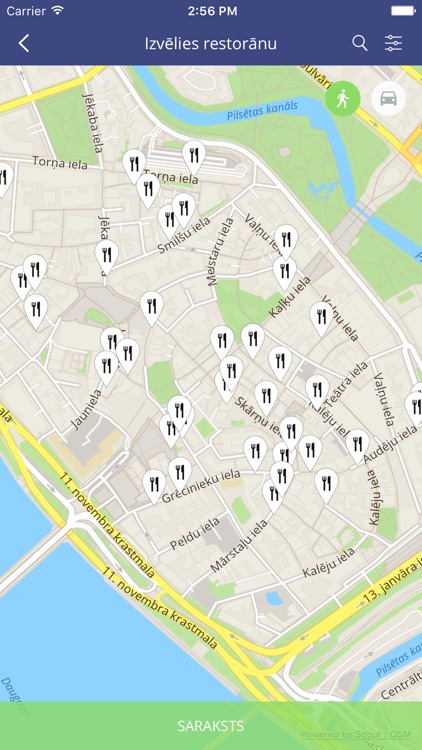 Fooddy - Mobile guide to Riga restaurants and bars