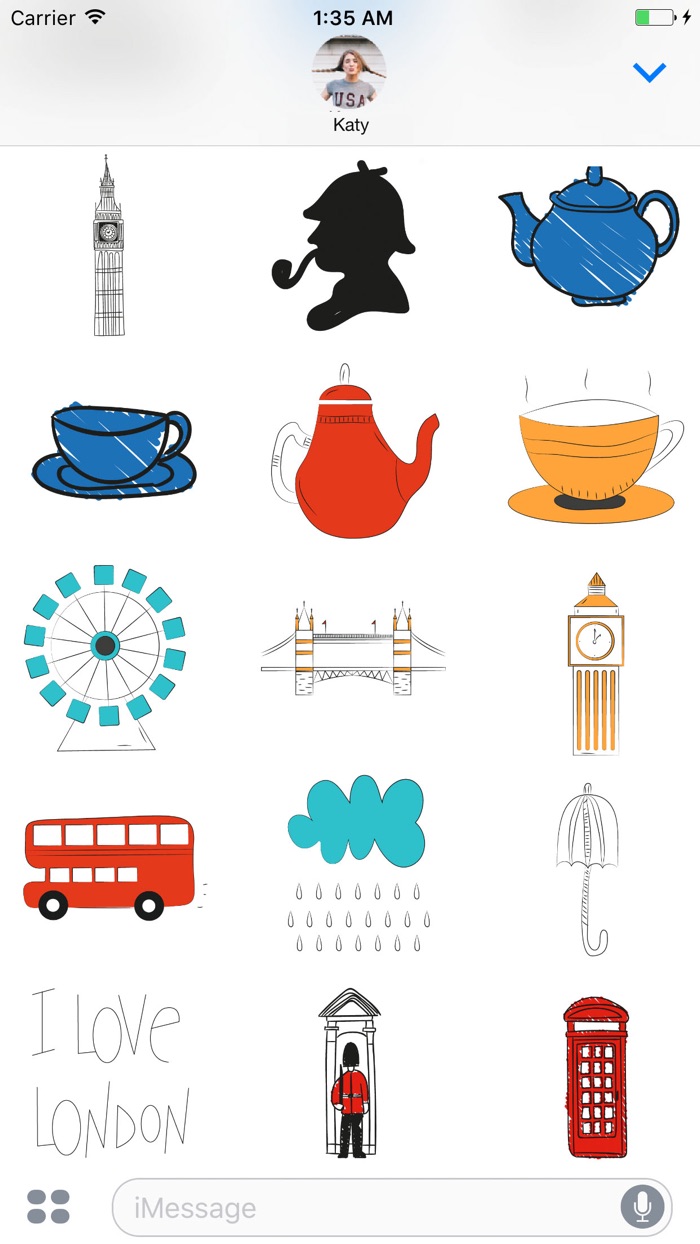 I love London Stickerpack