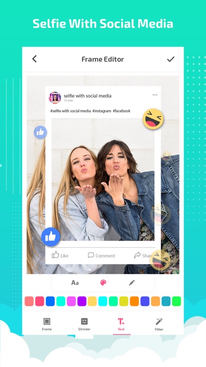 Selfie booth - selfie editor screenshot-3