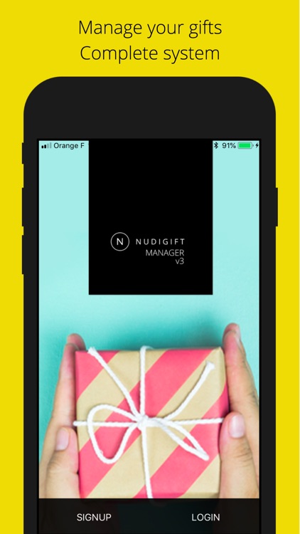 Nudigift Manager