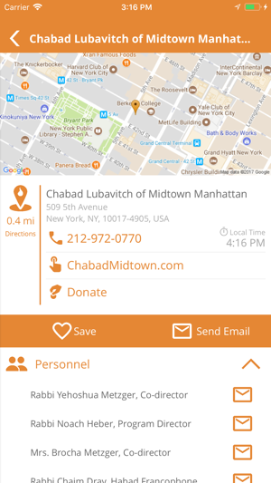 Chabad Nearby(圖2)-速報App