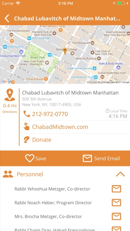 Chabad Nearby