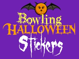 Bowling fans and players celebrate Halloween with stickers